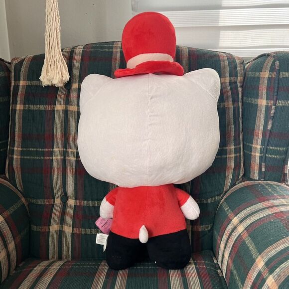 NEW Hello Kitty Stuffed Animal Plush Large 26" Top Hat Character Toy SANRIO - Picture 3 of 5